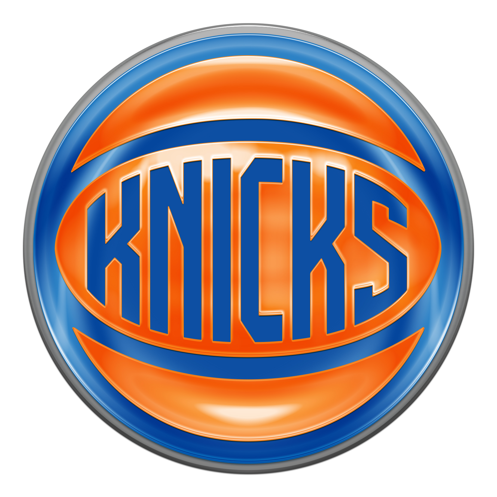 New York Knicks Crystal Logo iron on paper